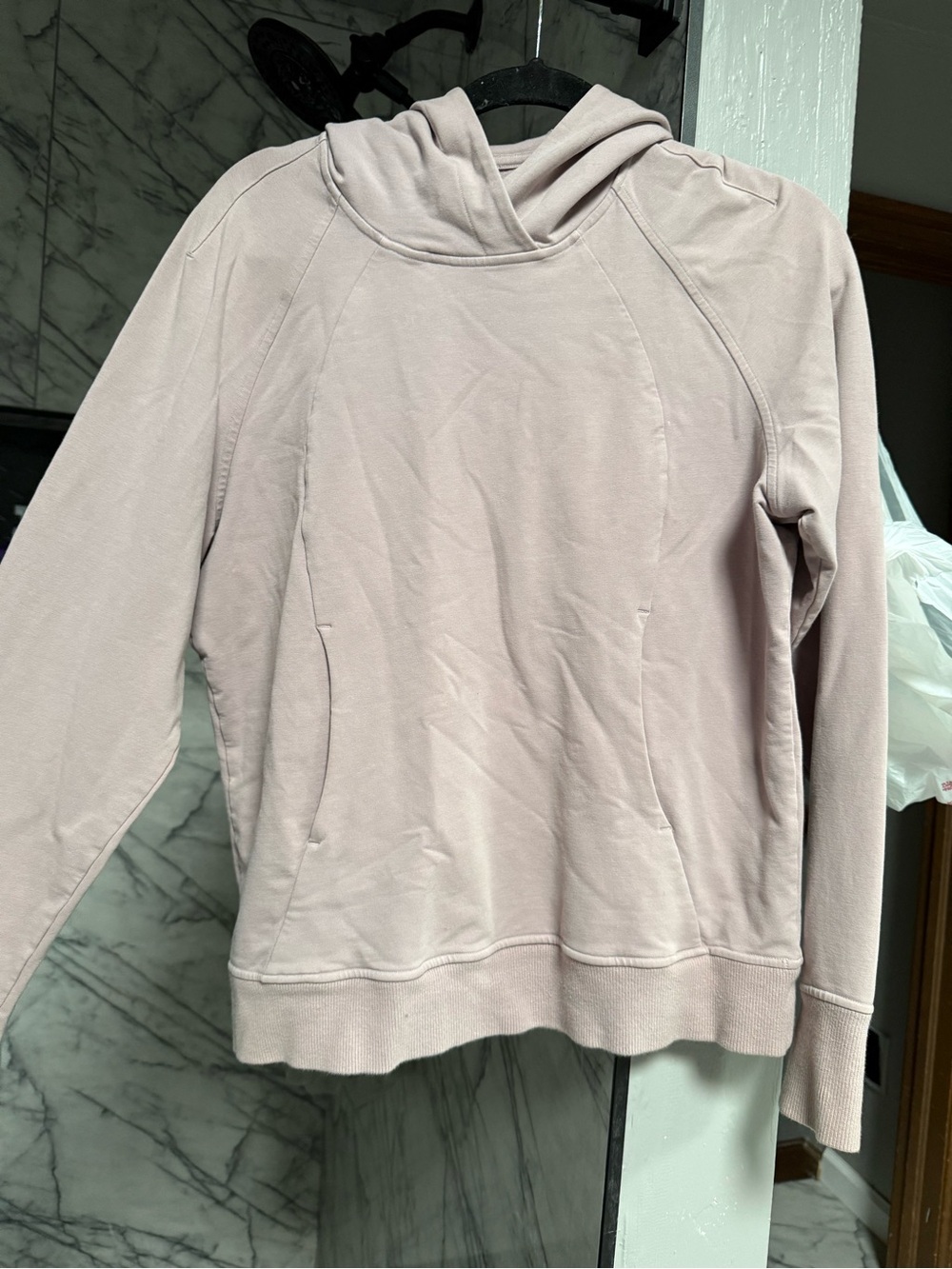 lululemon athletica Pale Mauve Hooded Pullover